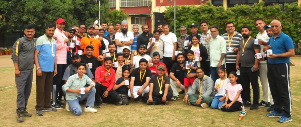 चंडीगढ़ प्रेस क्लब द्वारा क्रिकेट टूर्नामेंट का आयोजन।